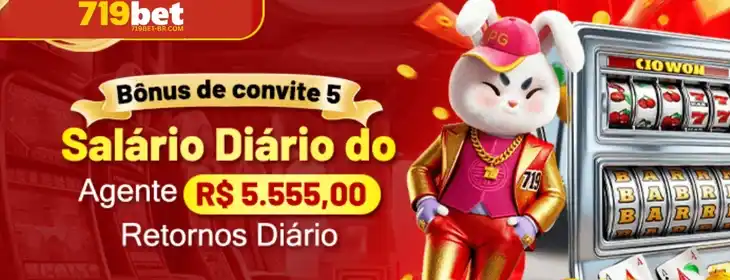 Salário diário de recompensas disponíveis para jogadores do 719BET cassino.