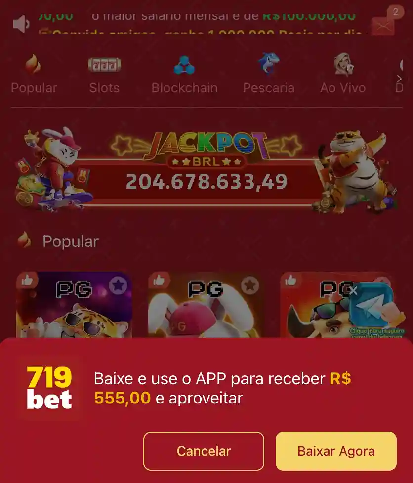 Aplicativo oficial do 719BET cassino